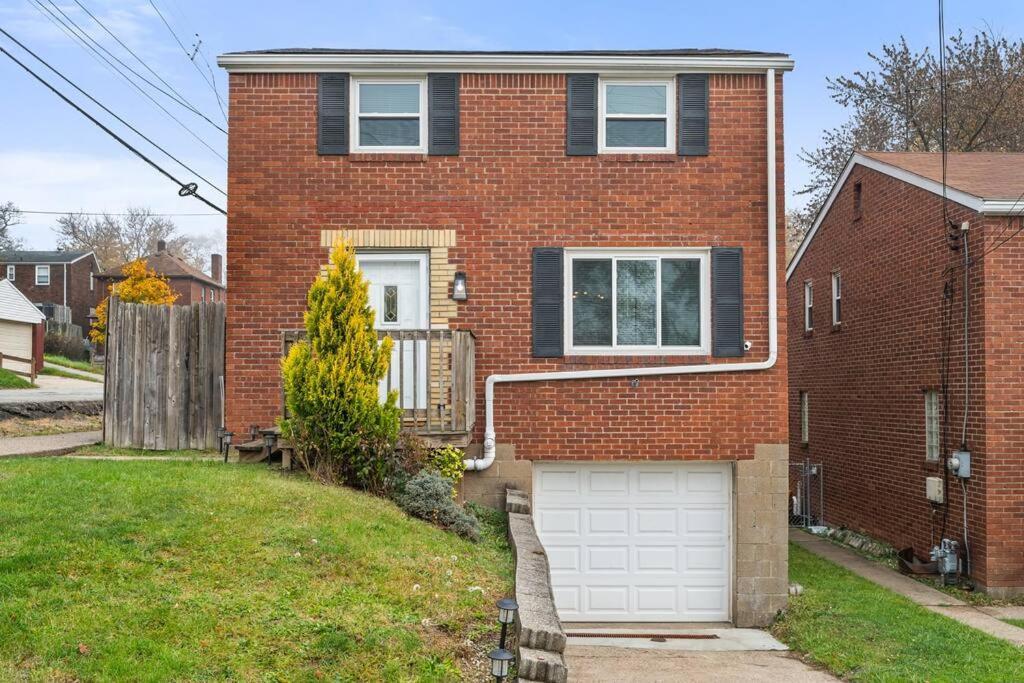 Open Floor Spacious Home, 15Min From Downtown, Private Garage, Kids Friendly Pittsburgh Exterior foto